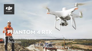 DJI Enterprise Phantom 4 RTK  Compact Mapping Drone [upl. by Aviv]