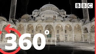 360° Explore Hagia Sophia Istanbuls incredible Roman church  BBC [upl. by Fancy231]