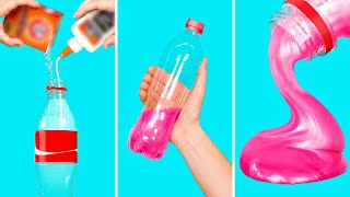 Super Fast Slime Recipe DIY 30 SECONDS Bottle Slime [upl. by Pippo]