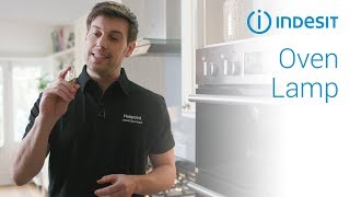 How to replace the oven lamp  by Indesit [upl. by Webb194]