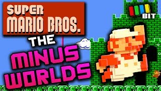 THE MINUS WORLDS  Super Mario Bros Mystery Bit TetraBitGaming [upl. by Cad670]