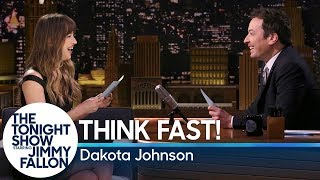 Think Fast with Dakota Johnson [upl. by Eneri]