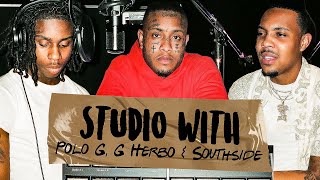 In the studio with Polo G G Herbo amp Southside [upl. by Christmas539]