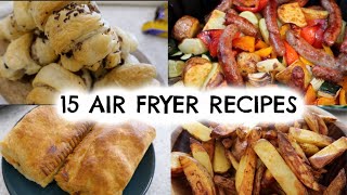 15 AIR FRYER RECIPES  WHAT TO COOK IN YOUR AIR FRYER  KERRY WHELPDALE [upl. by Wehrle]