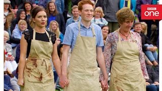 Mel amp Sue chase the chocolate mousse  The Great British Bake Off Series 5 Episode 1  BBC [upl. by Willmert]