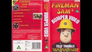 Fireman Sams Bumper Video  Telly Trouble VHS 2000 [upl. by Isma852]