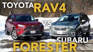 2019 Toyota RAV4 vs 2019 Subaru Forester [upl. by Ramej]