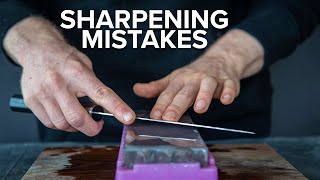 Whetstone Sharpening Mistakes that Most Beginners Make [upl. by Anirehtak]