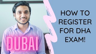 How to apply for DHA Exam Dubai Health Authority [upl. by Nnaik]