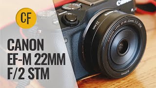 Canon EFM 22mm f2 STM lens review with samples [upl. by Brock]