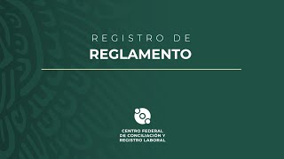 Registro de reglamentos [upl. by Nigel332]