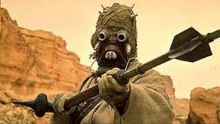 Star Wars Tusken Raider Sound Effects [upl. by Annairam907]