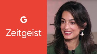 Amal Clooney on the Global Fight for Human Rights  Google Zeitgeist [upl. by Pepper]