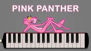 Pink Panther Theme Song  Melodica Academy Tutorials [upl. by Leotie]