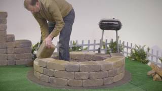 How to Build a Paver Fire Pit in 6 Easy Steps from Belgard [upl. by Cornwall33]