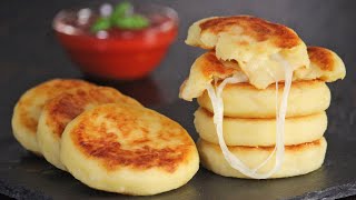 Potato Cheese Pancakes  How Tasty Channel [upl. by Pain]