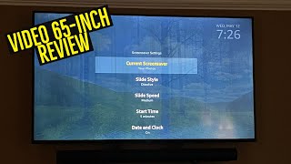 VIZIO 65Inch VSeries 4K UHD LED HDR Smart TV Review [upl. by Handy288]