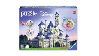 3D Puzzles  Disney Castle by Ravensburger [upl. by Imat]