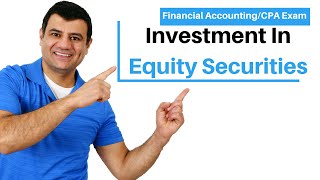 Investment In Equity Securities  Cost method  Financial Accounting  CPA Exam FAR [upl. by Nyleahs68]