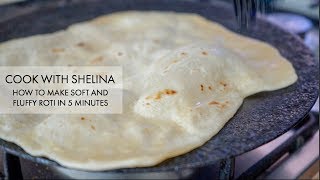 HOW TO MAKE SOFT AND FLUFFY ROTI IN 5 MINUTES CHAPATIPHULKAROSHI [upl. by Phillip]