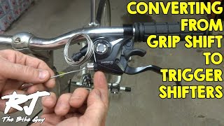 Convert From Grip Shift to Trigger Shifters [upl. by Cud]