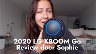 2020 LG XBOOM Go PL7 Review l Sophie [upl. by Coffin973]