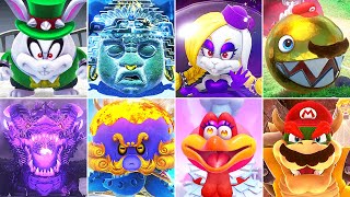 Super Mario Odyssey  All Bosses No Damage [upl. by Ofelia]