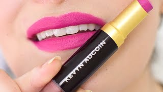 Kevyn Aucoin The Matte Lip Color Wear Test Review  Lipstick A Day [upl. by Nea92]