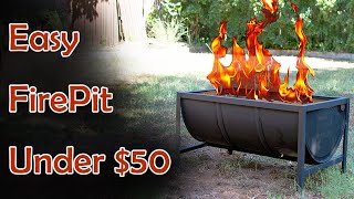 DIY Fire Pit  Basic Welding [upl. by Madeline]