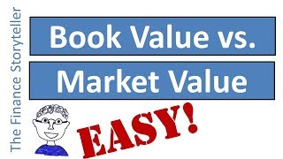 Book Value vs Market Value of Shares [upl. by Iilek792]