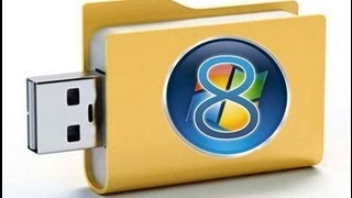 Install Windows 8 from A USB Flash Drive [upl. by Ettinger]