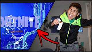 KID RAGES AFTER GETTING BANNED FROM FORTNITE CHAPTER 2 GONE WRONG SO FUNNY [upl. by Puri]