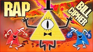 BILL CIPHER RAP Yo soy la locura  Gravity Falls  Zoiket [upl. by Surdna949]