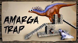 How to Build an Amargasaurus Taming Trap ASE [upl. by Nylecsoj]