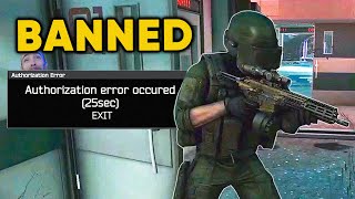 CHEATER GETS BANNED LIVE ON TARKOV [upl. by Eedissac]