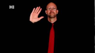 Greetings in ASL  ASL  American Sign Language [upl. by Phillip]