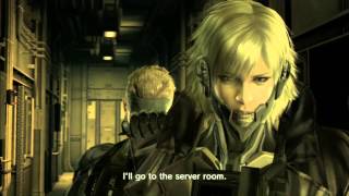 METAL GEAR SOLID 4  Raidens Return CUTSCENE [upl. by Abram741]