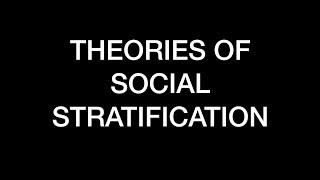 Sociology for UPSC THEORIES OF STRATIFICATION INTRO  Chapter 5  Paper 1  Lecture 6 [upl. by Prader]