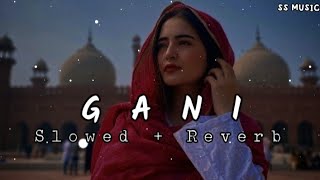 Gani Song   Slowed  Reverb   Akhil  SS MUSIC [upl. by Ahsetel]