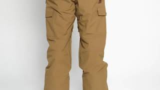 QUIKSILVER Porter  Mens Snow Pants  Black Sir Edwards [upl. by Mosenthal486]