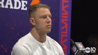 Christian McCaffrey Interviews and Press Conferences [upl. by Chickie325]