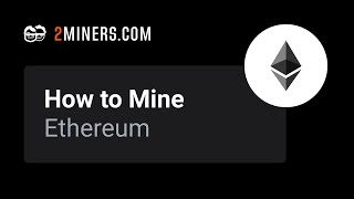 How to Mine Ethereum  ETH Mining Pool Setup [upl. by Esnofla]