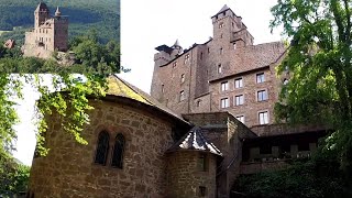 Burg Berwartstein The 900 year old castle in Rheinland Pfalz Germany [upl. by Carnes]