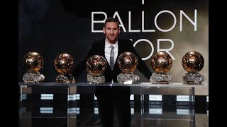 Leo Messi sixtime Ballon dOr winner [upl. by Wiener309]