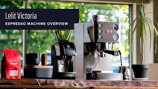 Lelit Victoria Espresso Machine Overview [upl. by Vasos645]