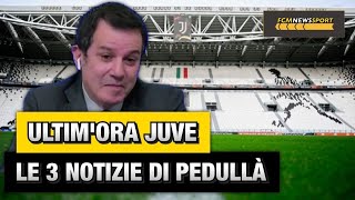 Juventus le tre NOTIZIE di PEDULLÀ sul mercato bianconero  Analisi FcmNewsSport [upl. by Jamnes456]