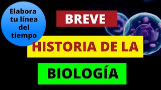 BREVE HISTORIA DE LA BIOLOGÍA [upl. by Ridgley333]