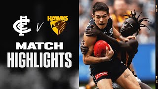 Carlton v Hawthorn Highlights  Round 3 2022  AFL [upl. by Aikym547]