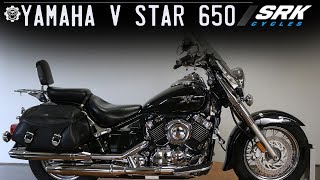 Yamaha V Star 650perfect beginner bike [upl. by Towers]