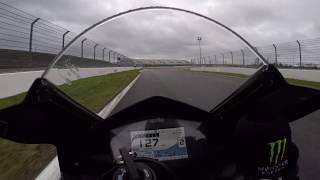 When you think you are fastand then Valentino Rossi pass you like a boss WET and COLD track [upl. by Tolkan]